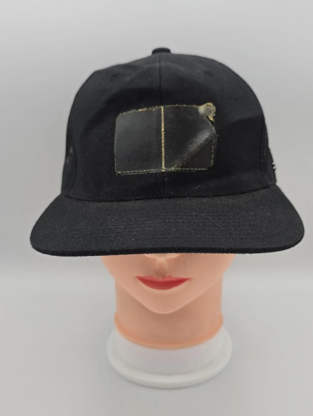 Branded Bills Leather Patch Trucker Adjustable Snapback Hat